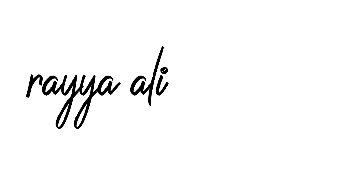 Signature of rayya-ali