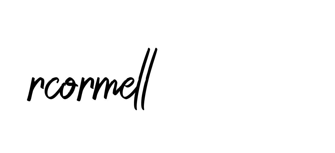 Signature of rcormell