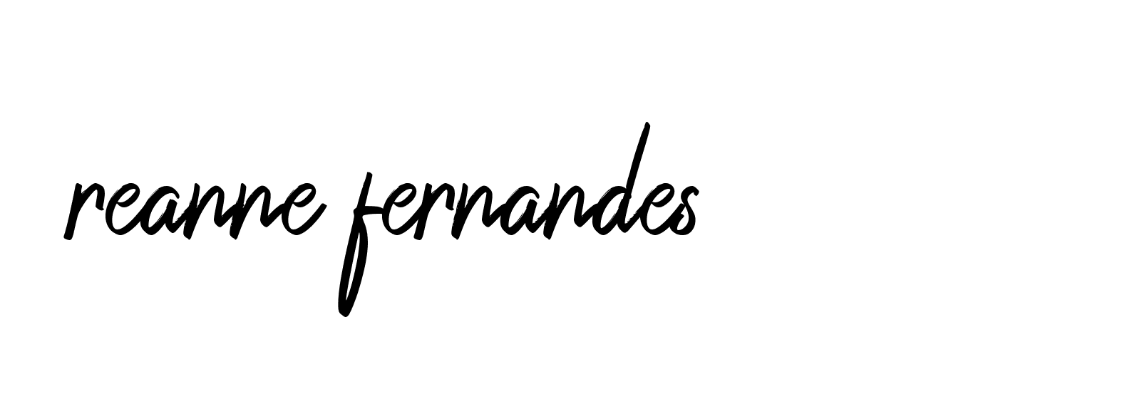 Signature of reanne-fernandes