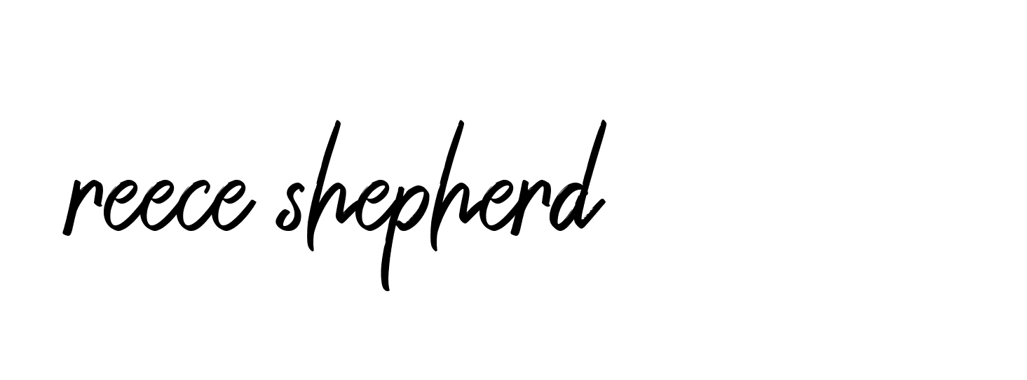 Signature of reece-shepherd