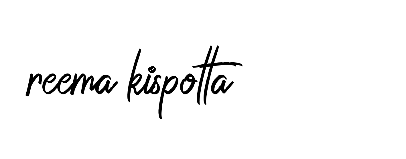 Signature of reema-kispotta