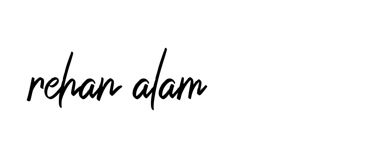 Signature of rehan-alam