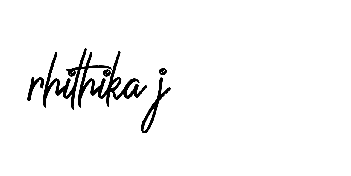 Signature of rhithika-j