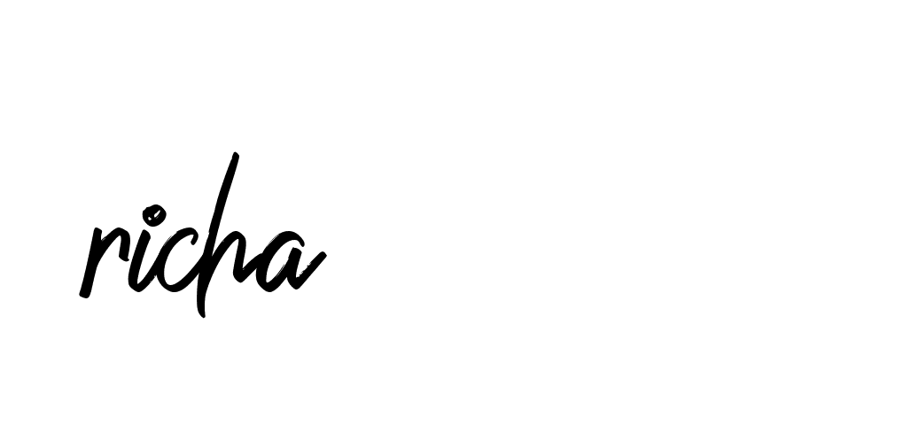 Signature of richa-