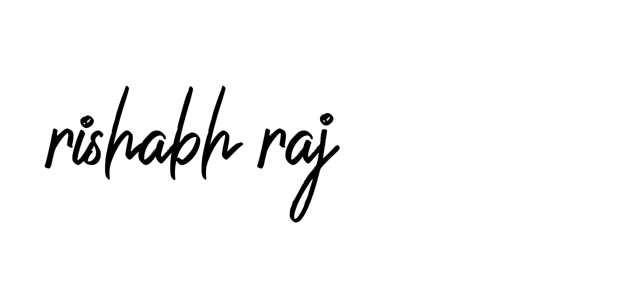 Signature of rishabh-raj