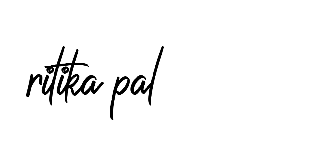 Signature of ritika-pal