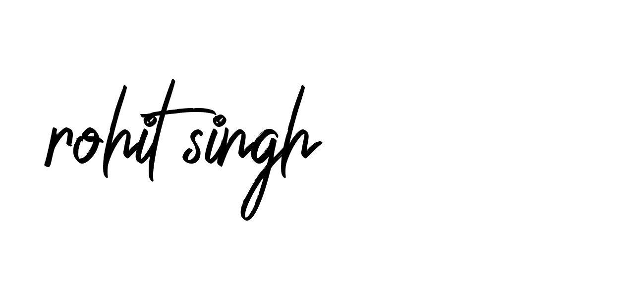 Signature of rohit-singh