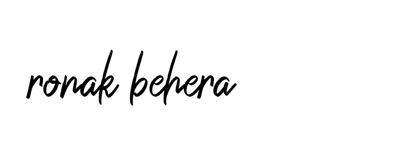 Signature of ronak-behera