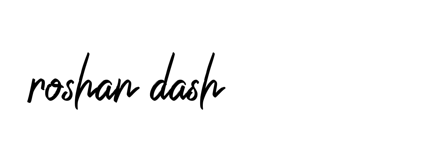 Signature of roshan-dash-