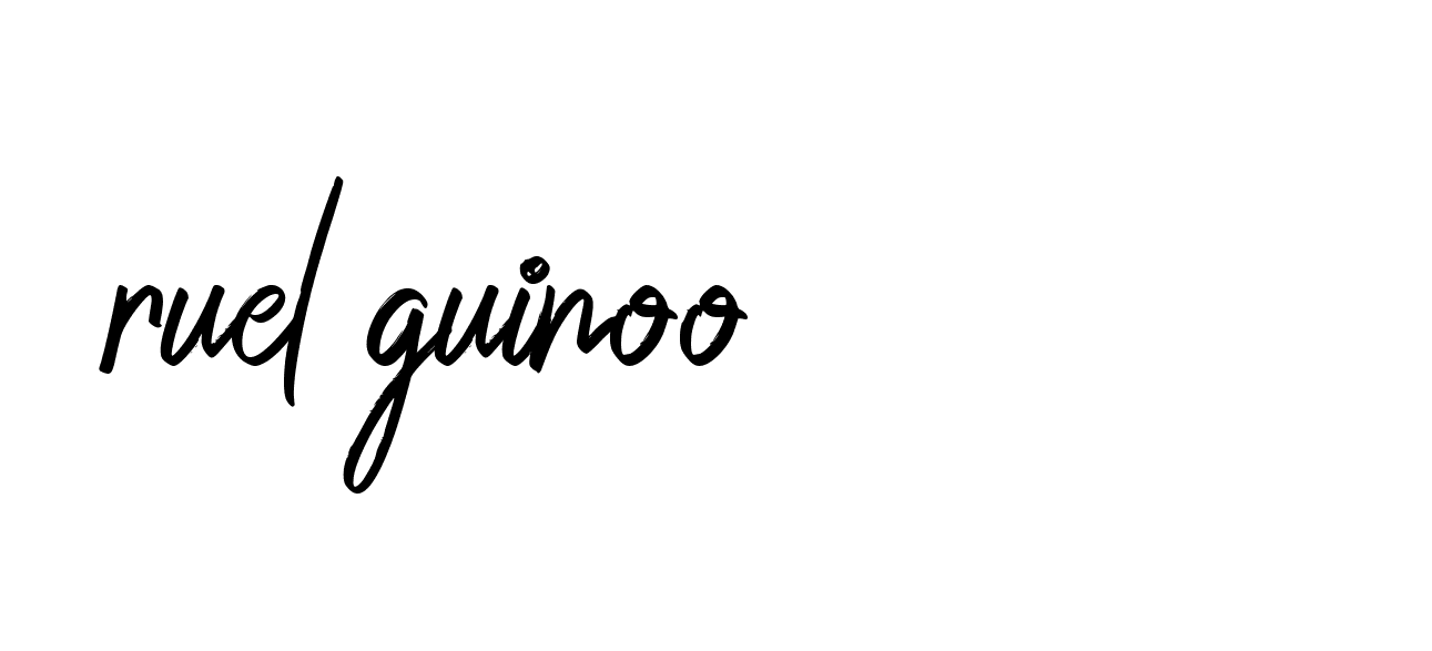 Signature of ruel-guinoo