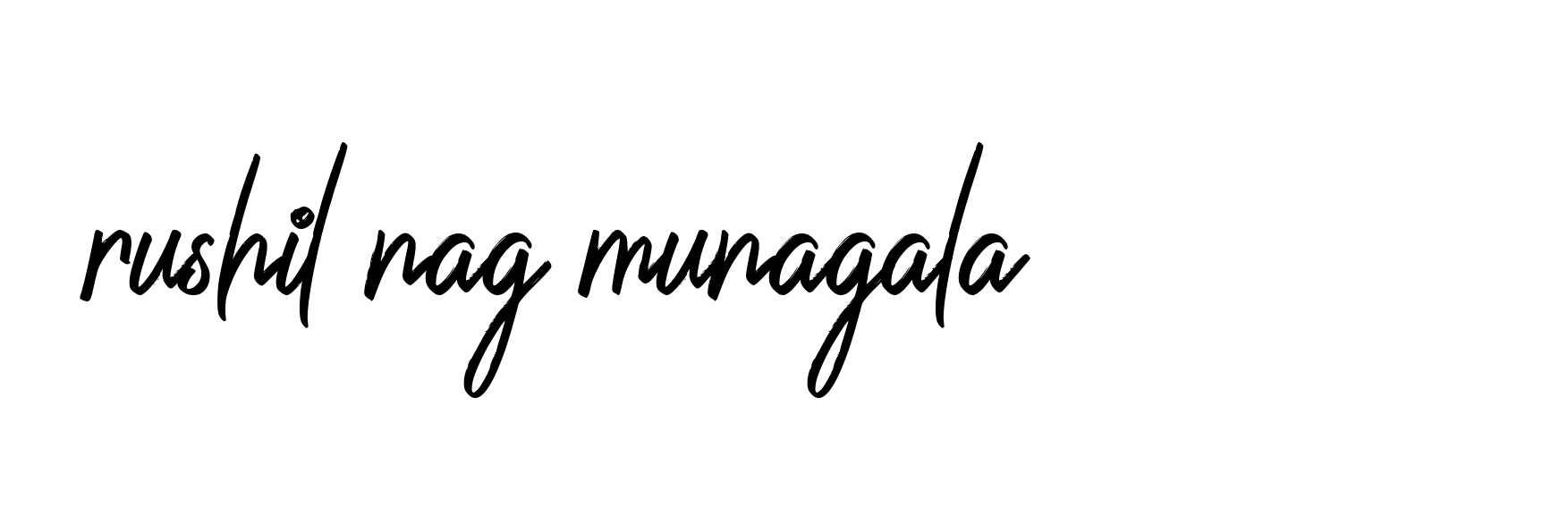 Signature of rushil-nag-munagala