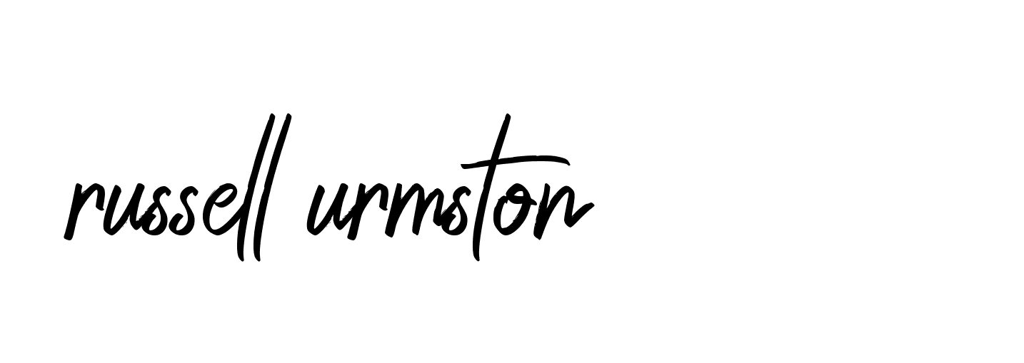 Signature of russell-urmston