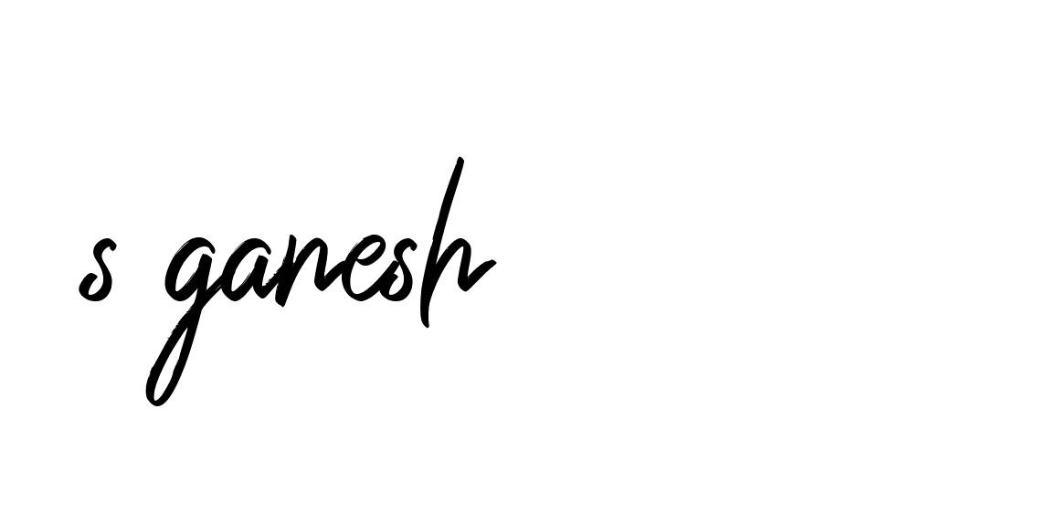 Signature of s-ganesh