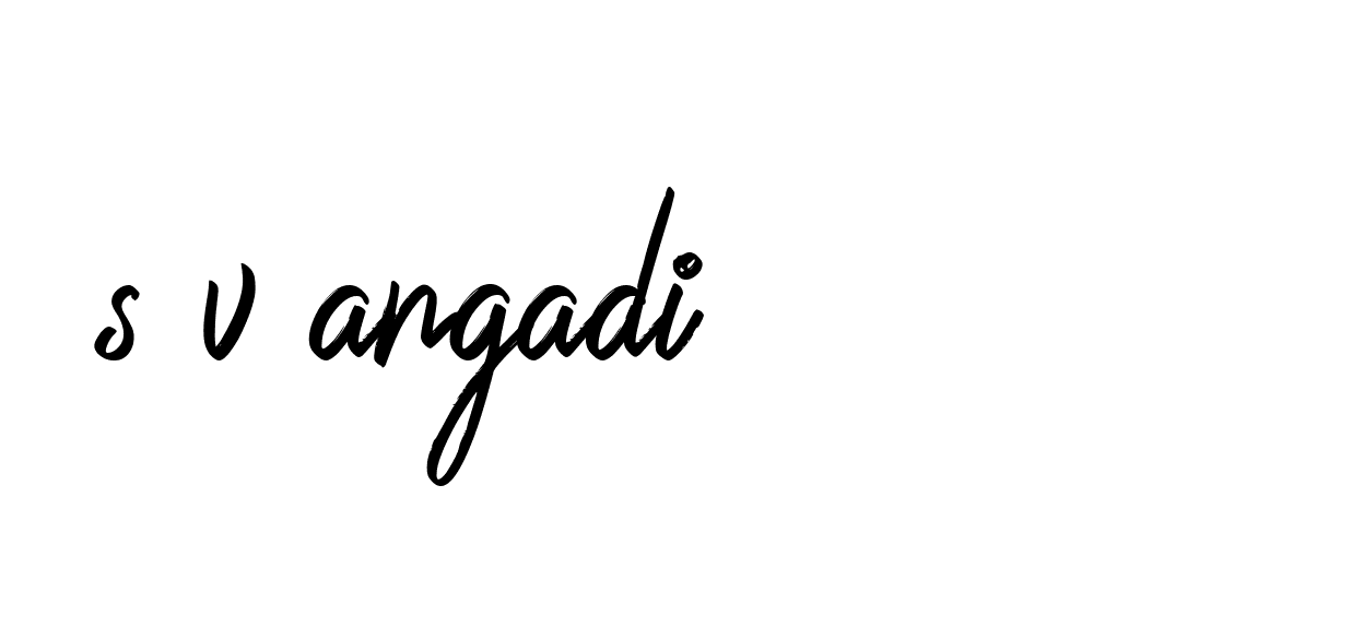 Signature of s-v-angadi