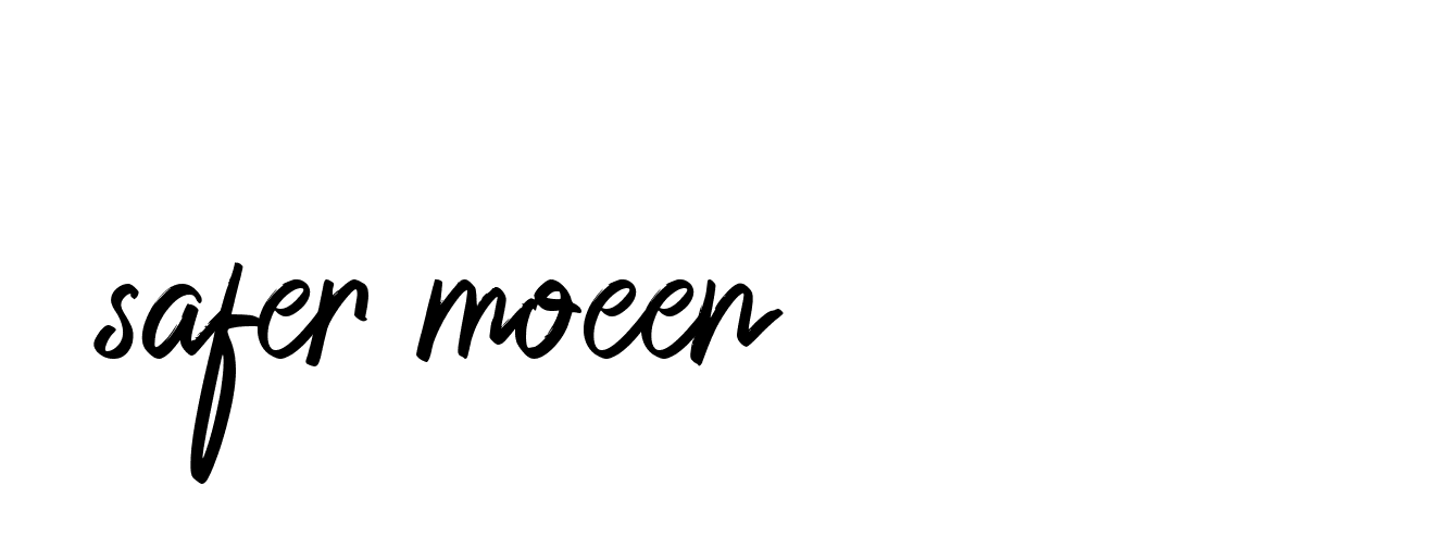 Signature of safer-moeen