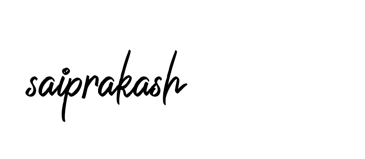 Signature of saiprakash