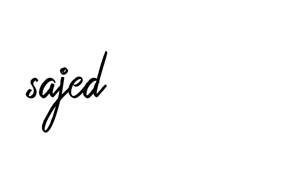 Signature of sajed