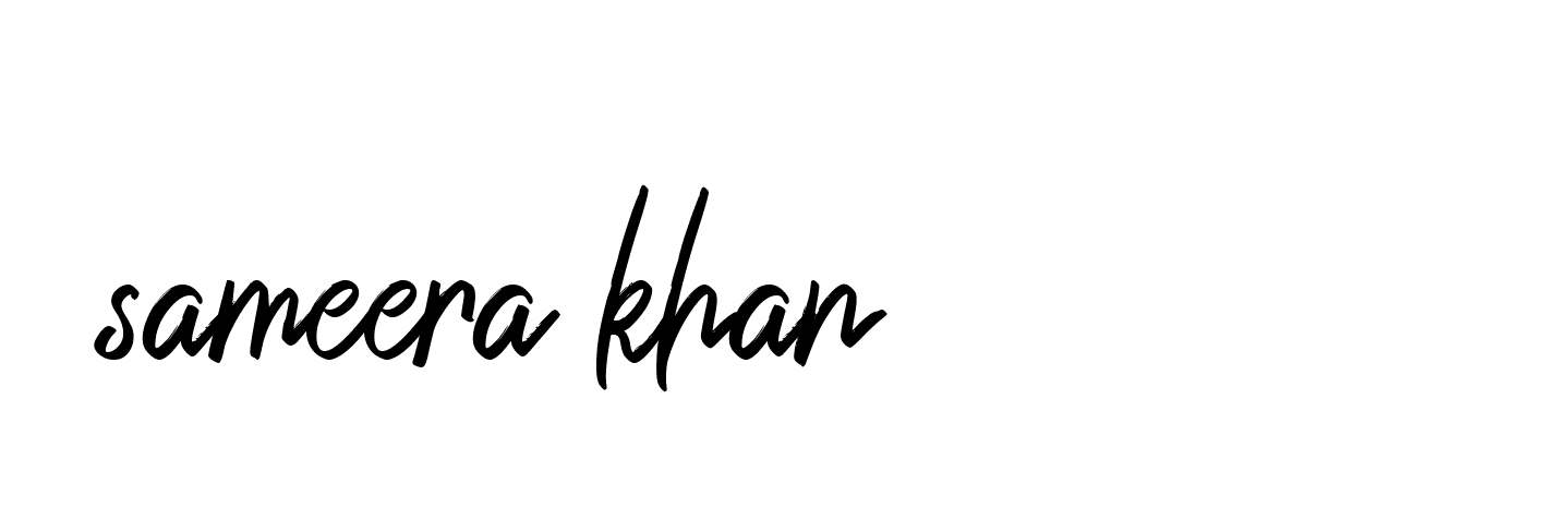 Signature of sameera-khan