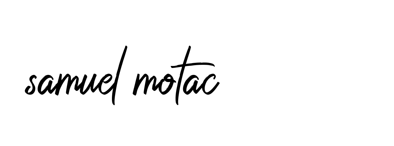 Signature of samuel-motac