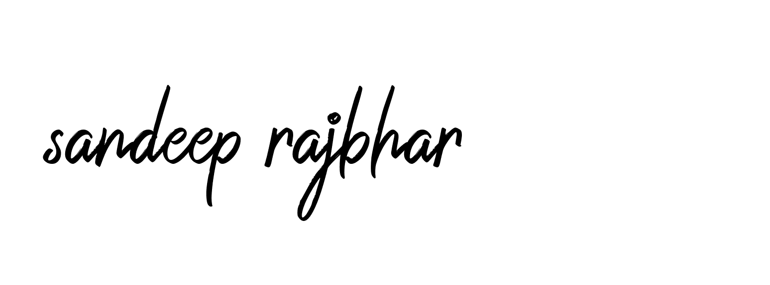 Signature of sandeep-rajbhar