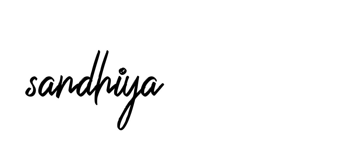 Signature of sandhiya