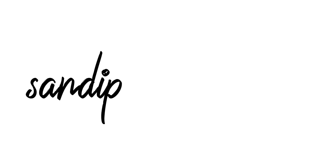 Signature of sandip-