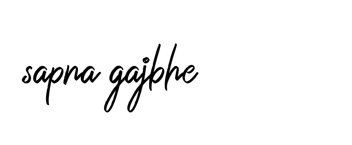 Signature of sapna-gajbhe