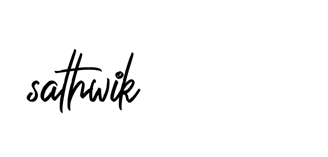 Signature of sathwik