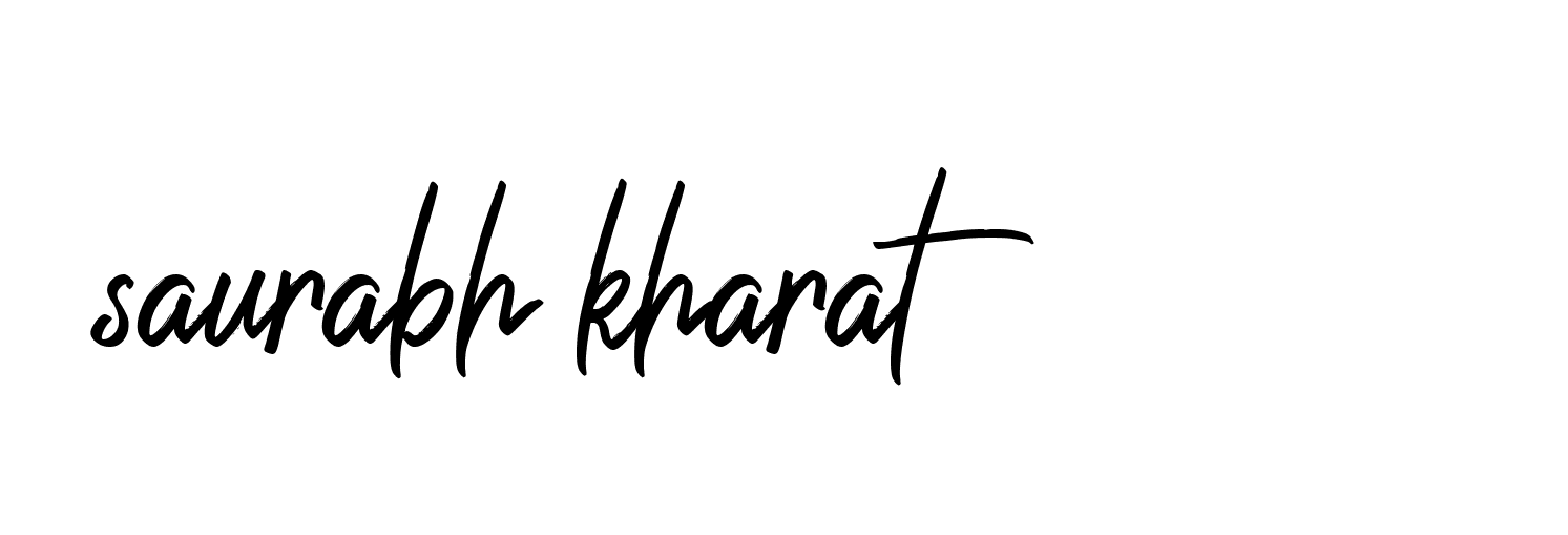 Signature of saurabh-kharat