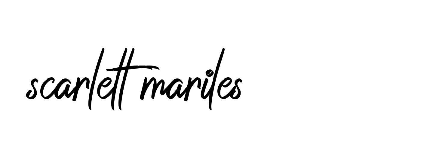 Signature of scarlett-mariles