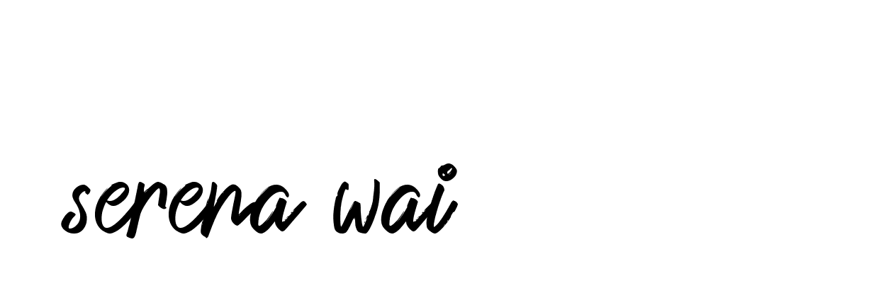 Signature of serena-wai