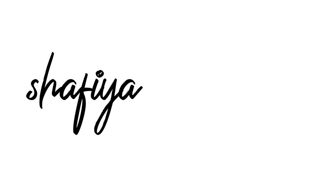 Signature of shafiya