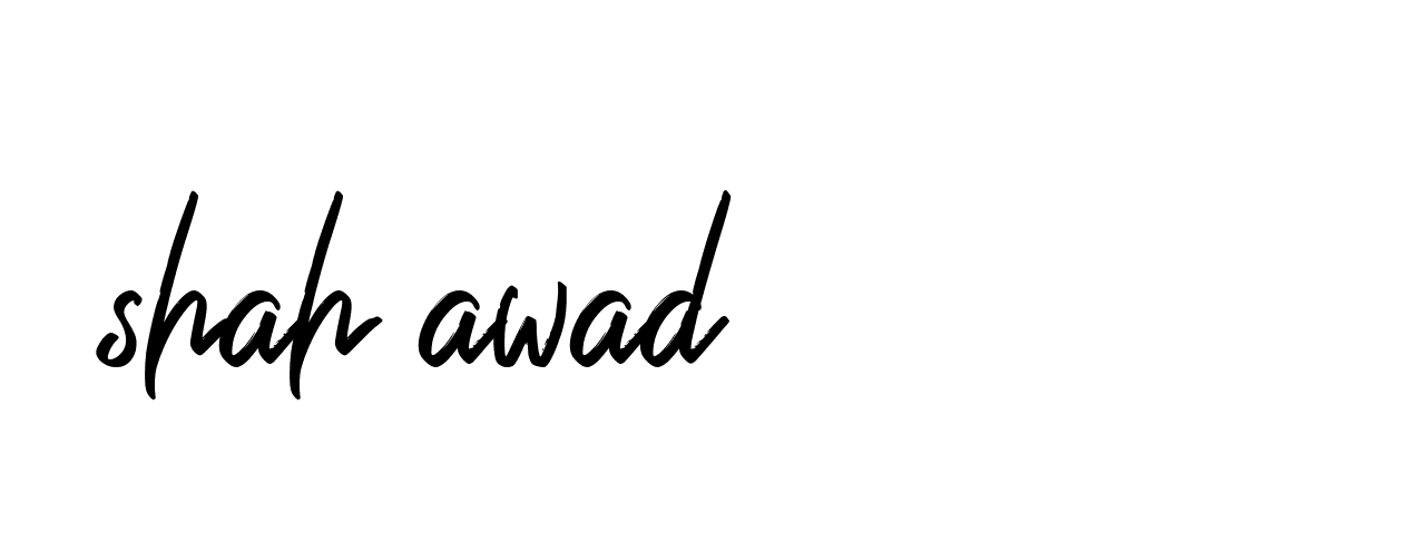 Signature of shah-awad