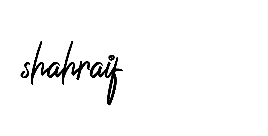 Signature of shahraif