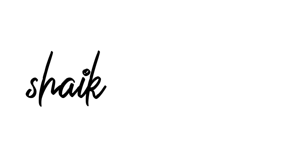 Signature of shaik