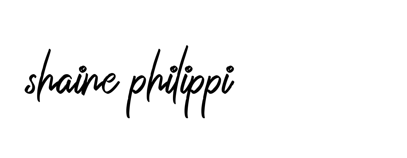 Signature of shaine-philippi