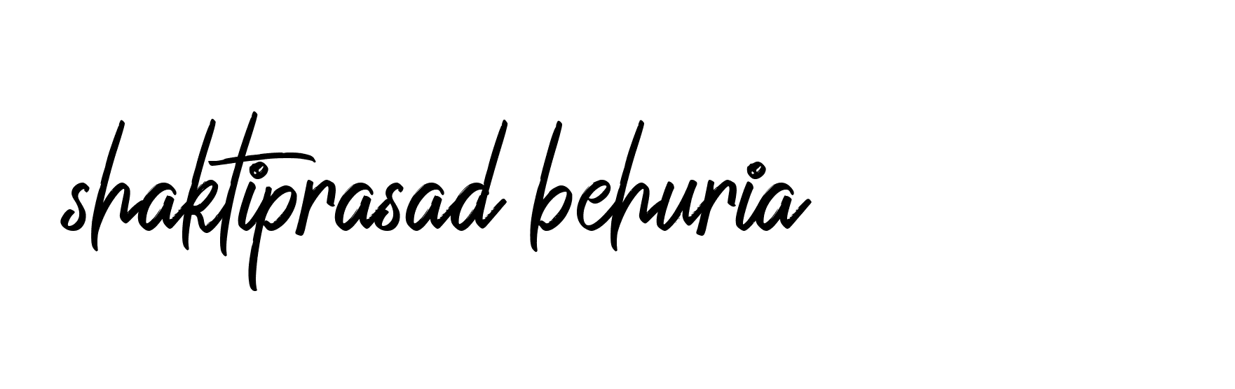 Signature of shaktiprasad-behuria