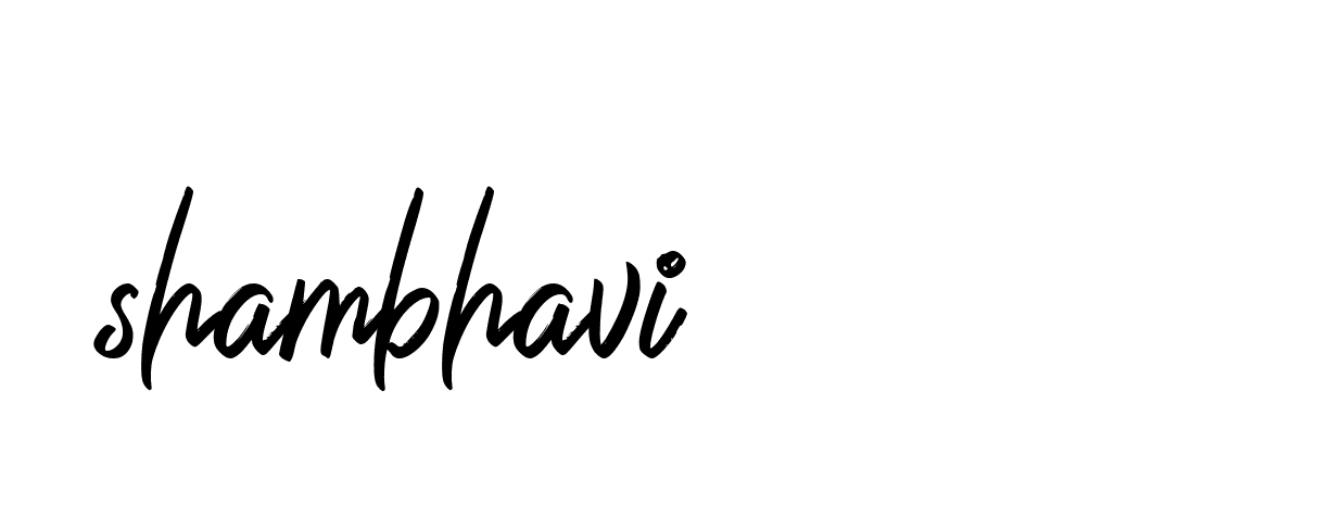 Signature of shambhavi