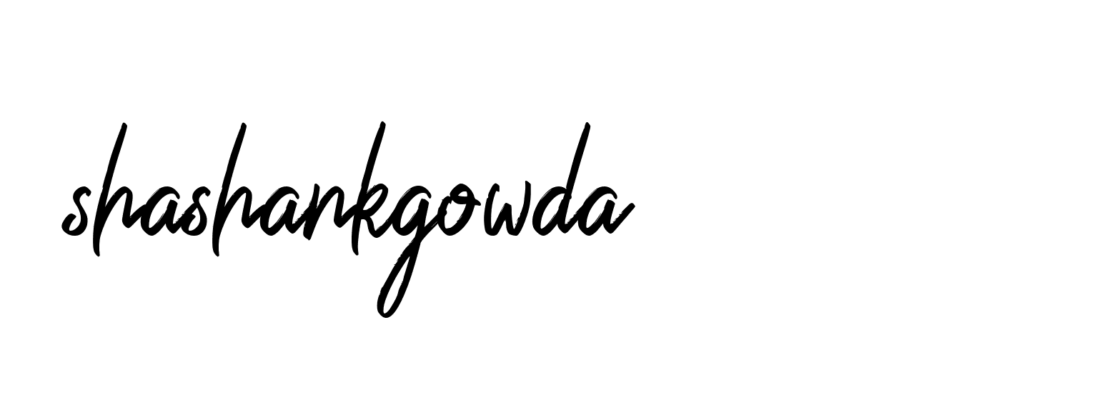 Signature of shashankgowda-