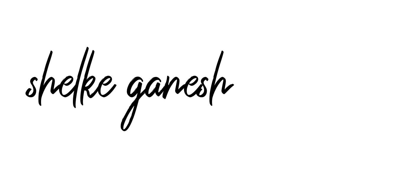 Signature of shelke-ganesh