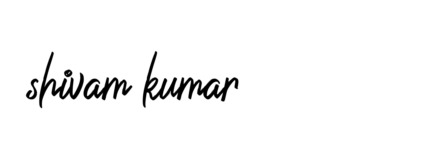 Signature of shivam-kumar-