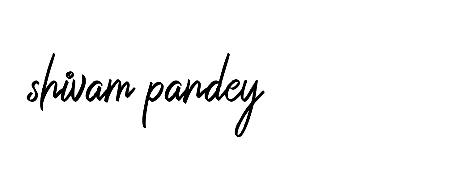 Signature of shivam-pandey-