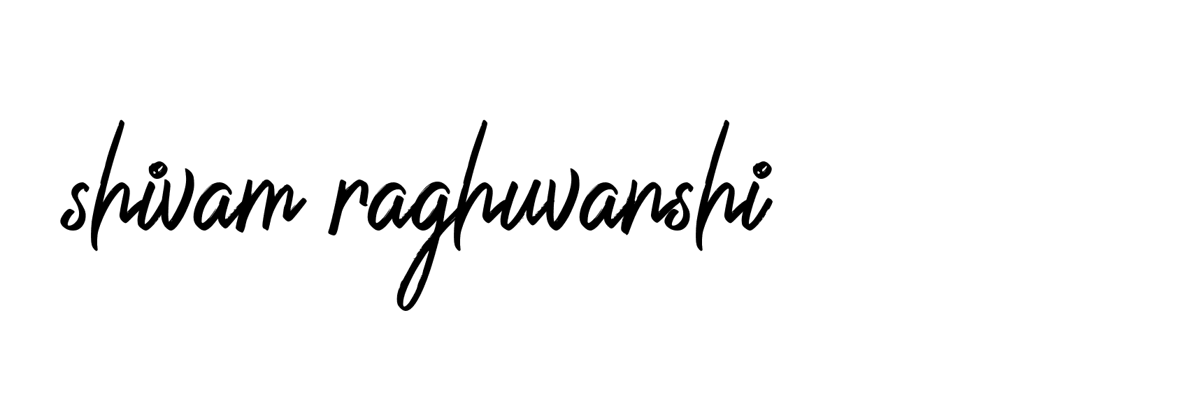 Signature of shivam-raghuvanshi