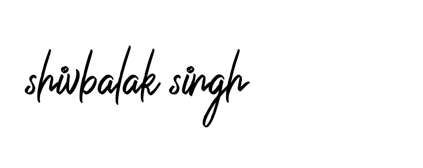 Signature of shivbalak-singh