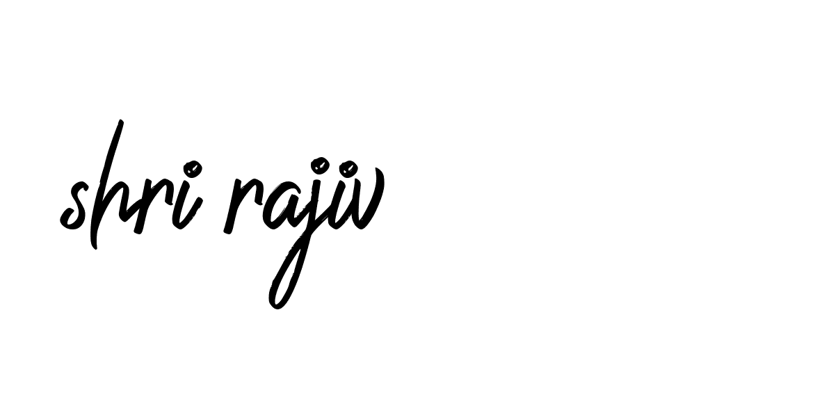 Signature of shri-rajiv