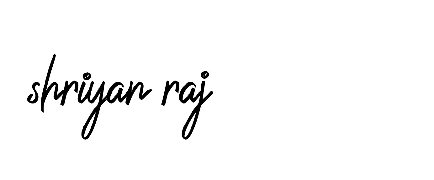 Signature of shriyan-raj--