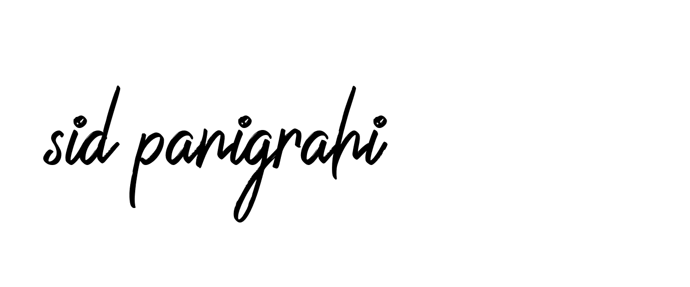 Signature of sid-panigrahi