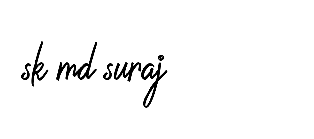 Signature of sk-md-suraj