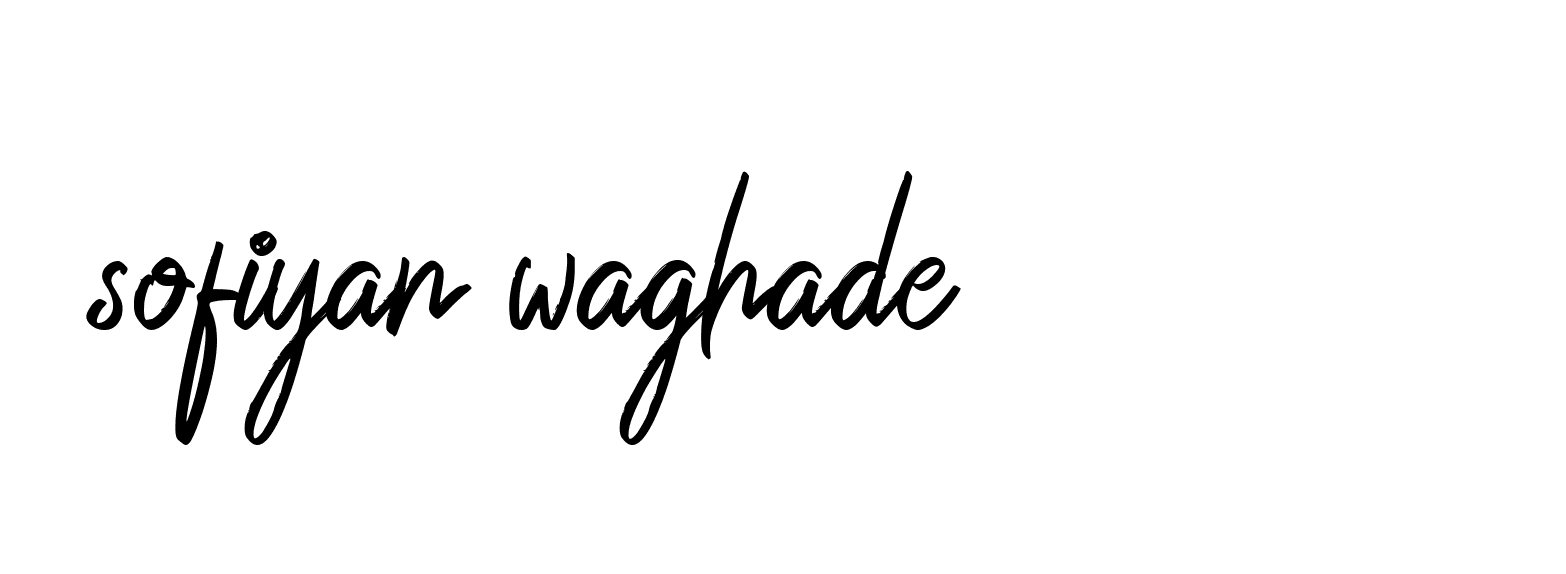 Signature of sofiyan-waghade