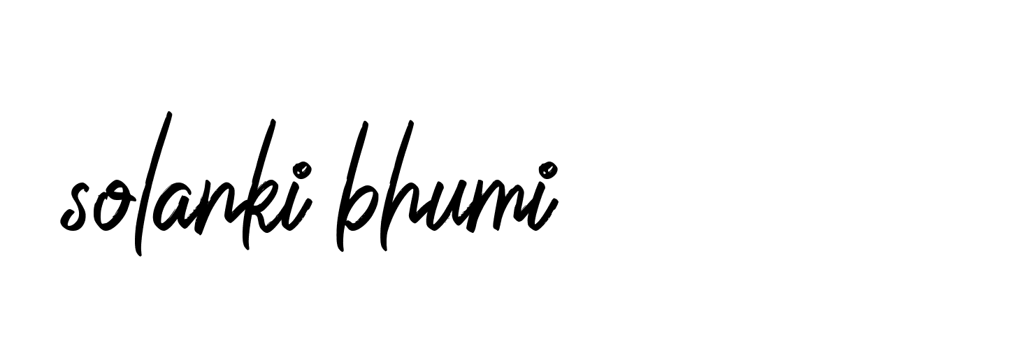 Signature of solanki-bhumi-